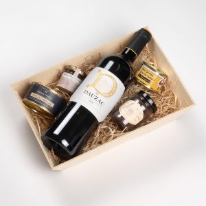 Coffret cadeau vin Bordeaux D de Dauzac