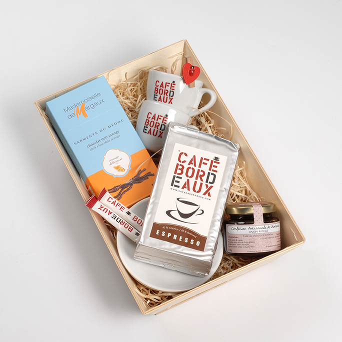 Le Médoc Box, coffret gastronomique avec produits de Bordeaux