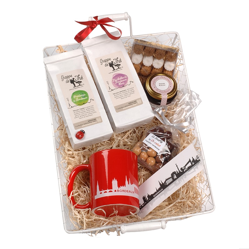 Coffret gourmand Grappe de Thé et Douceurs bordelaises