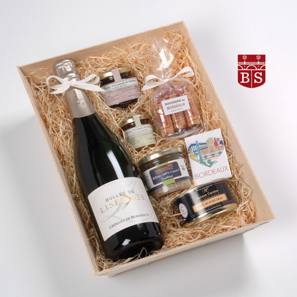 Coffret Cadeau « Crémant de Bordeaux – Bulles de Lisennes »