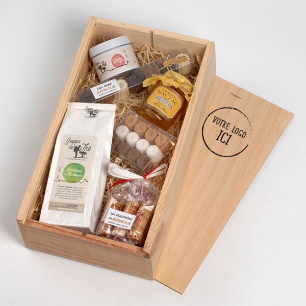 Coffret cadeau « Grappe de Thé et douceurs bordelaises »
