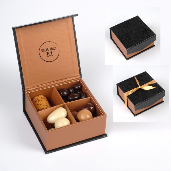 Petite boîte de chocolat "Bienvenue"